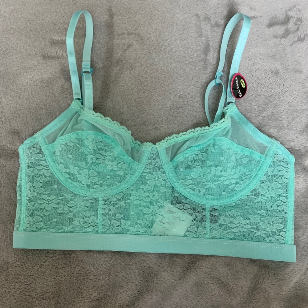 Forever 21 Blue Corset